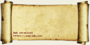 Mileva Stokić vizit kartica